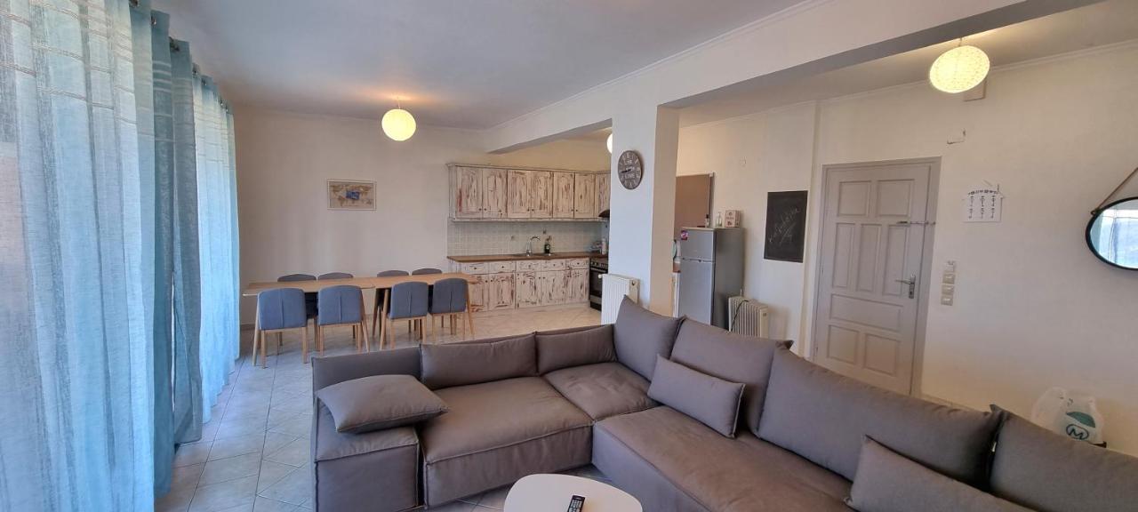 Sea View Apartment Alykes Potamou ภายนอก รูปภาพ